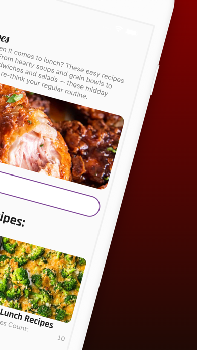 Lunch Food Recipes | LunchFood Screenshot