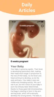 pregnancy + | tracker app iphone screenshot 3