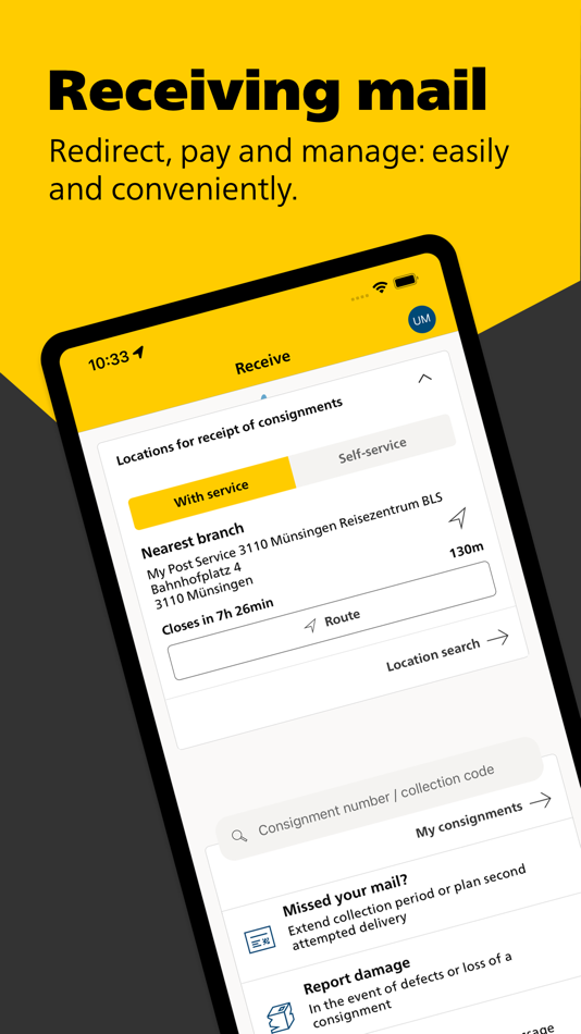 #3. Swiss Post App (iOS) 게시자: Die Schweizerische Post
