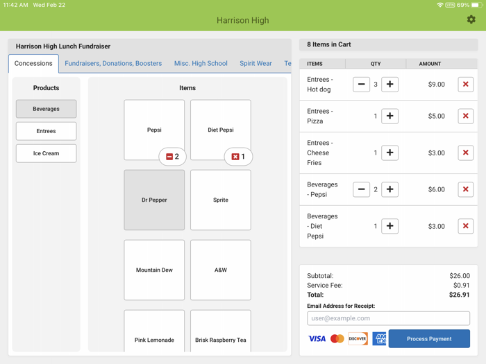 Campus Mobile Payments