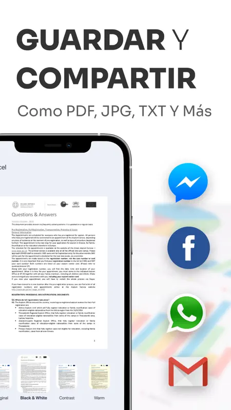 Escaner PDF - Convertir a PDF screenshot 3 of 5
