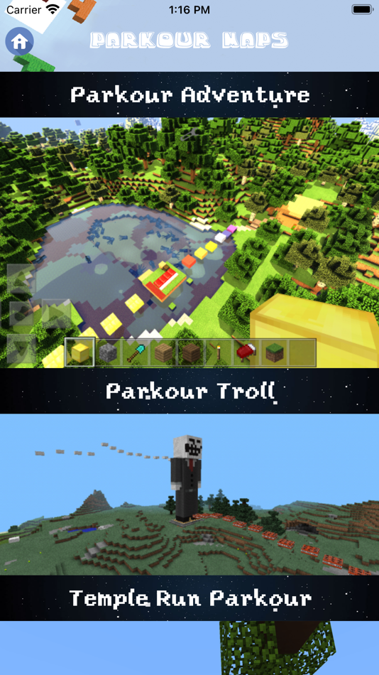 Parkour Maps Addon - 1.1 - (iOS)