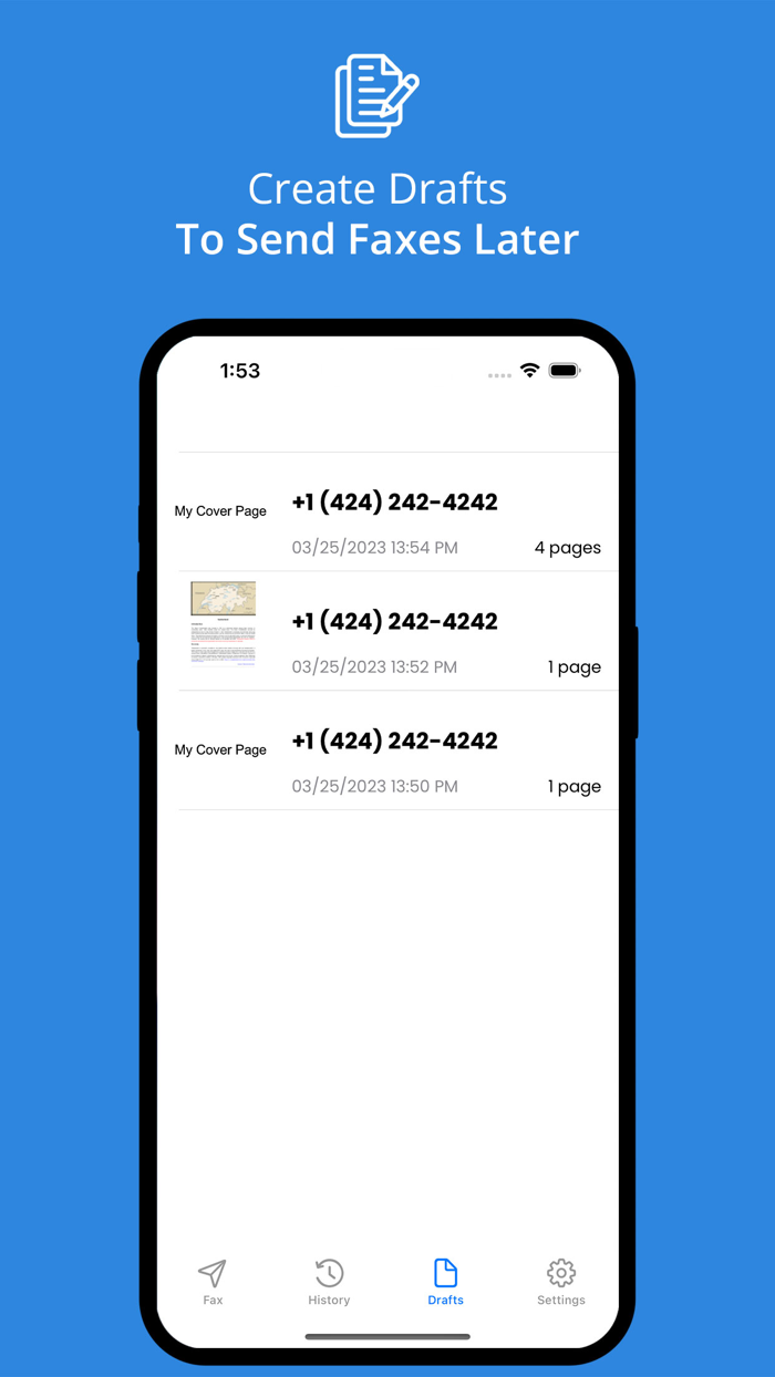 Safe Fax - Scan and Fax Fast