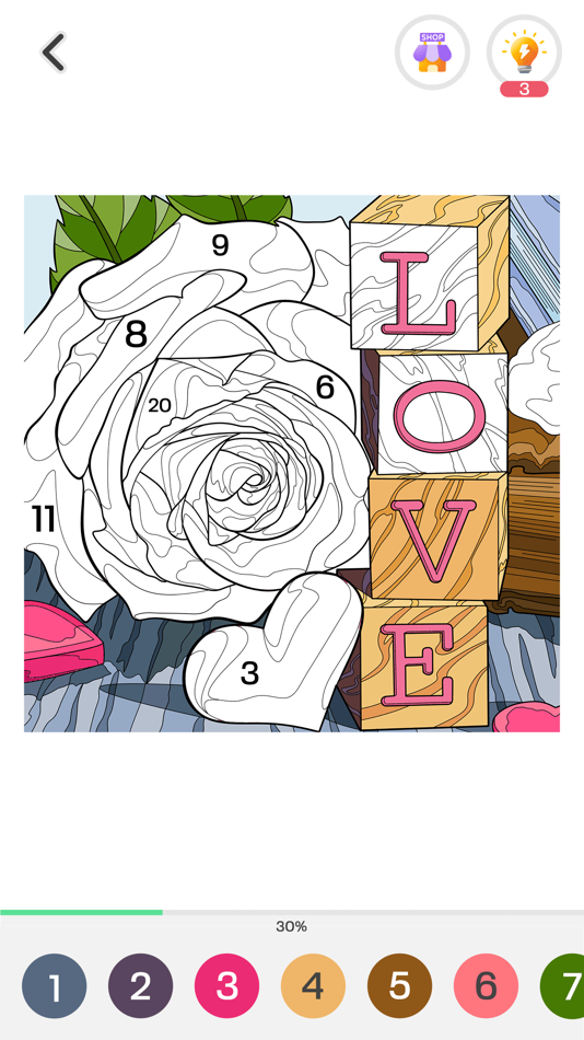 #8. Tap Color Pro: Color By Number (iOS) 由: Talefun