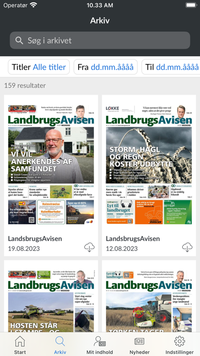 LandbrugsMedierne Screenshot