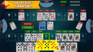 Canasta - Fun Classic Cardgame screenshot 1