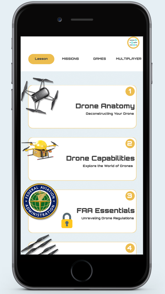 #1. Drone Flight School (iOS) โดย: Drone Cadets