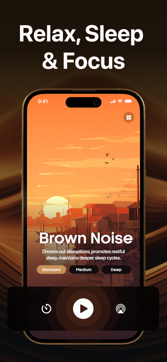 Brown Noise for Sleep