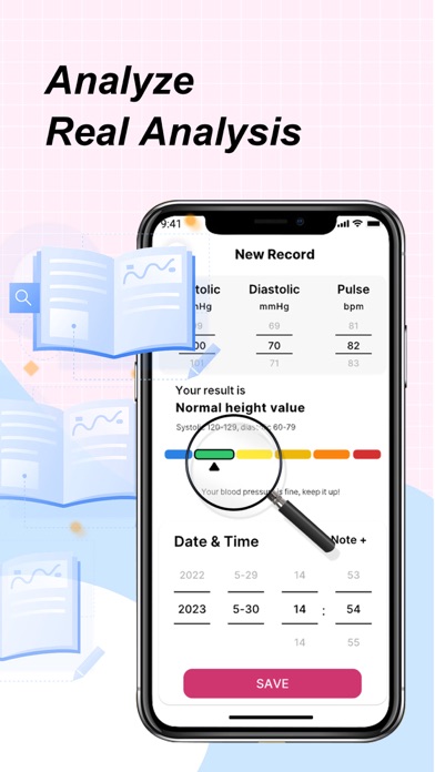 Blood Pressure-Monitor Tracker Screenshot