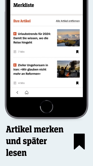 DER SPIEGEL - Nachrichten Screenshot