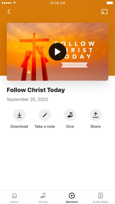Crosspoint Baptist Church Screenshot