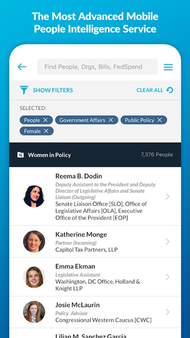 Leadership Connect® Screenshot
