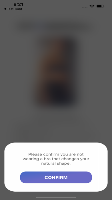 Screenshot 3 of FitMatch AI App