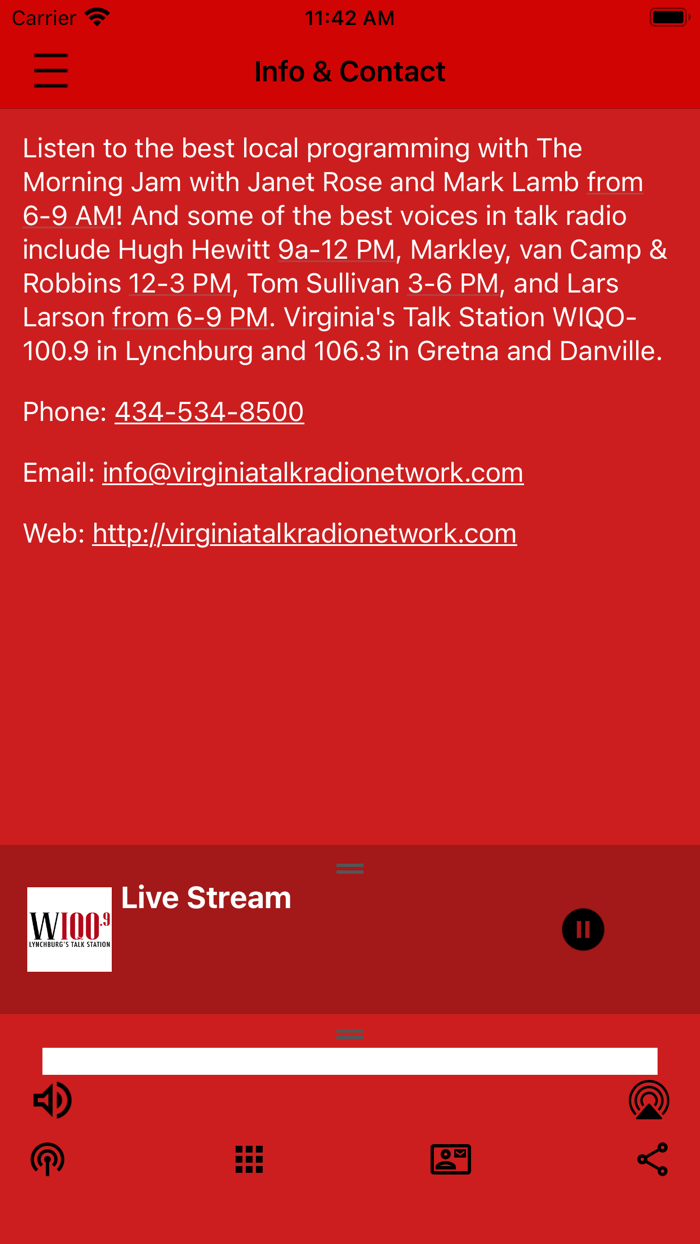 Virginias Talk Station