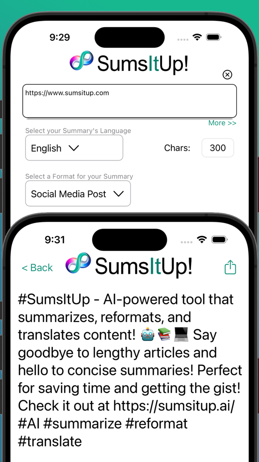 #4. SumsItUp! AI Summaries (iOS) 由: Michael Allen