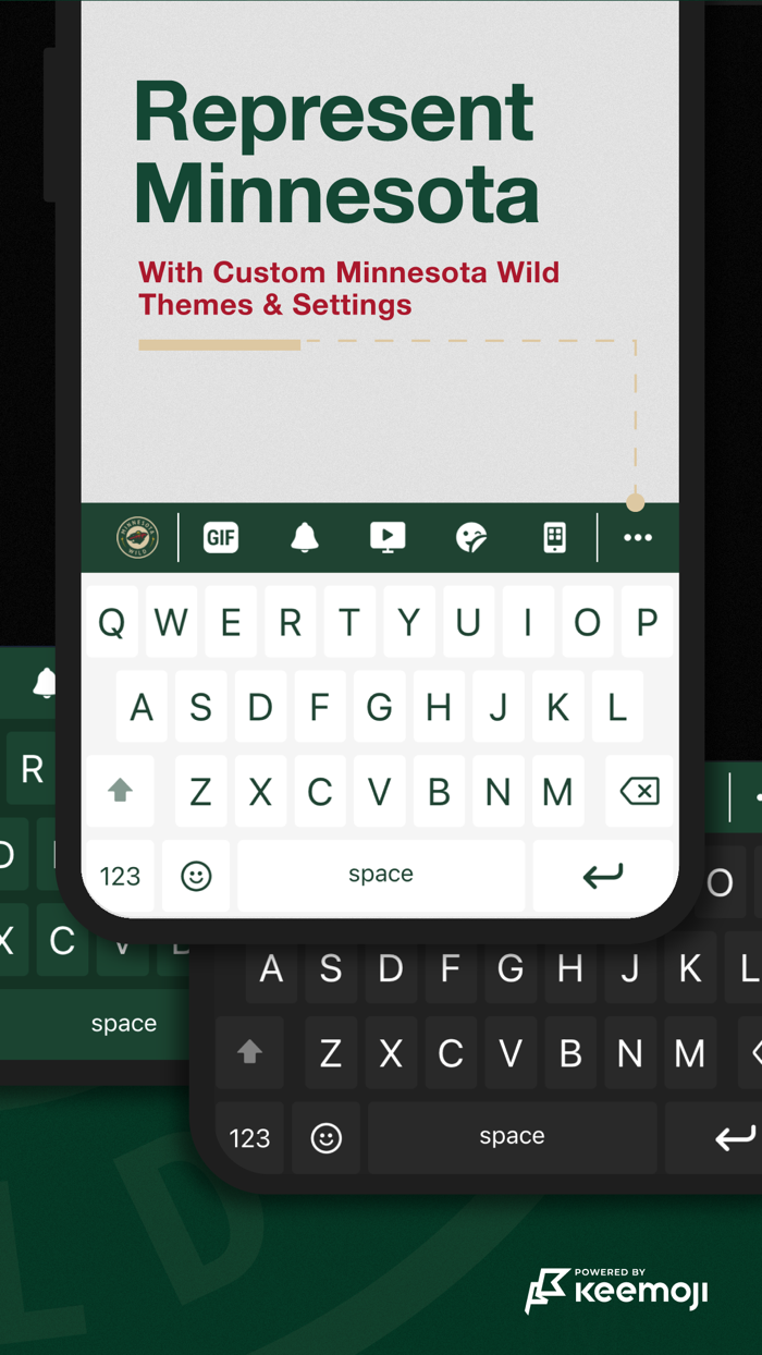 Minnesota Wild Keyboard