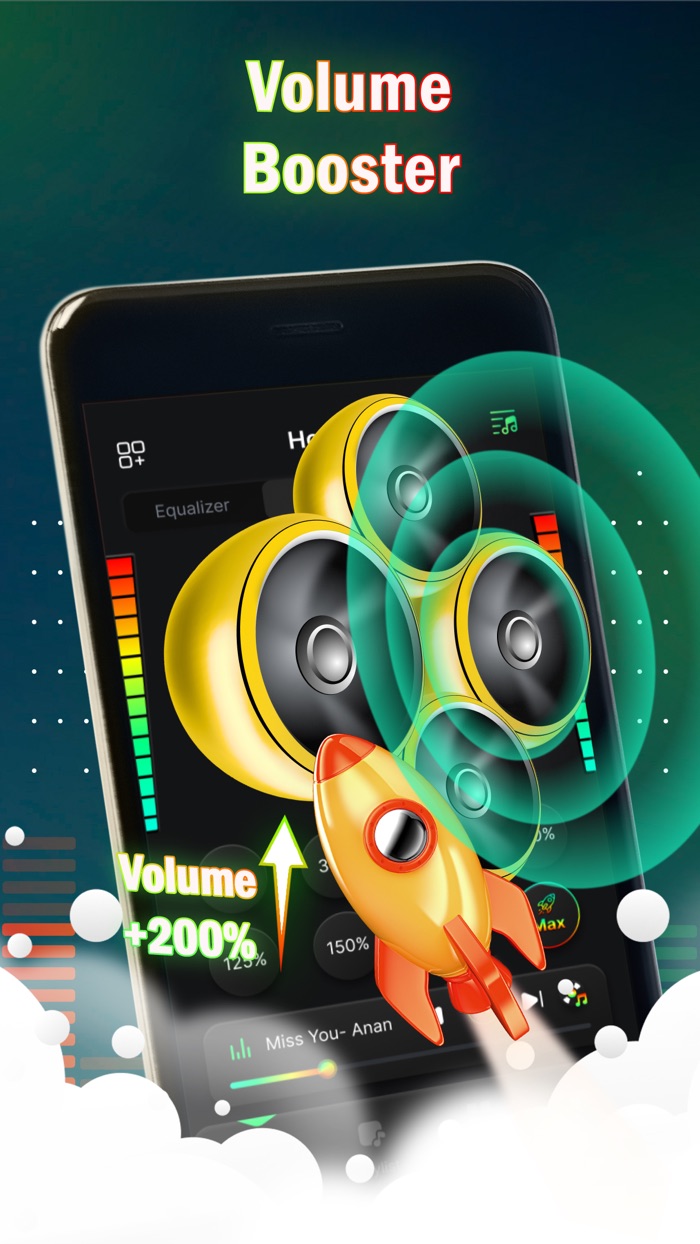 Volume Booster - EQ Amplifier