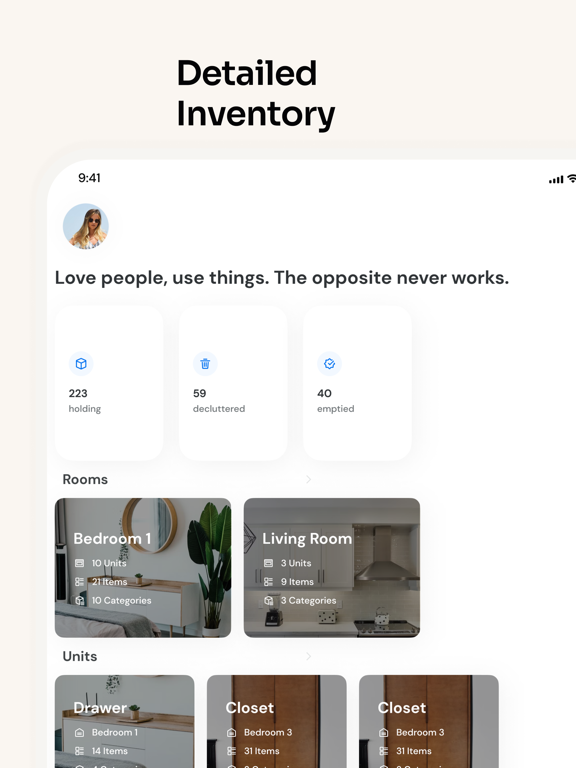 Home Organize Expense Tracker iPad screenshot 3 - Lifestyle app