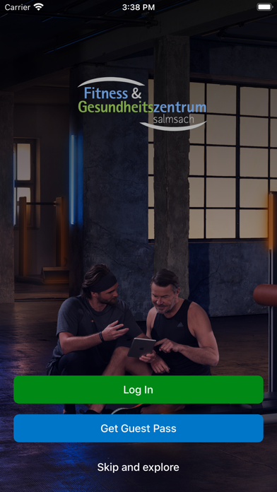 Fitness und Gesundheit. Screenshot