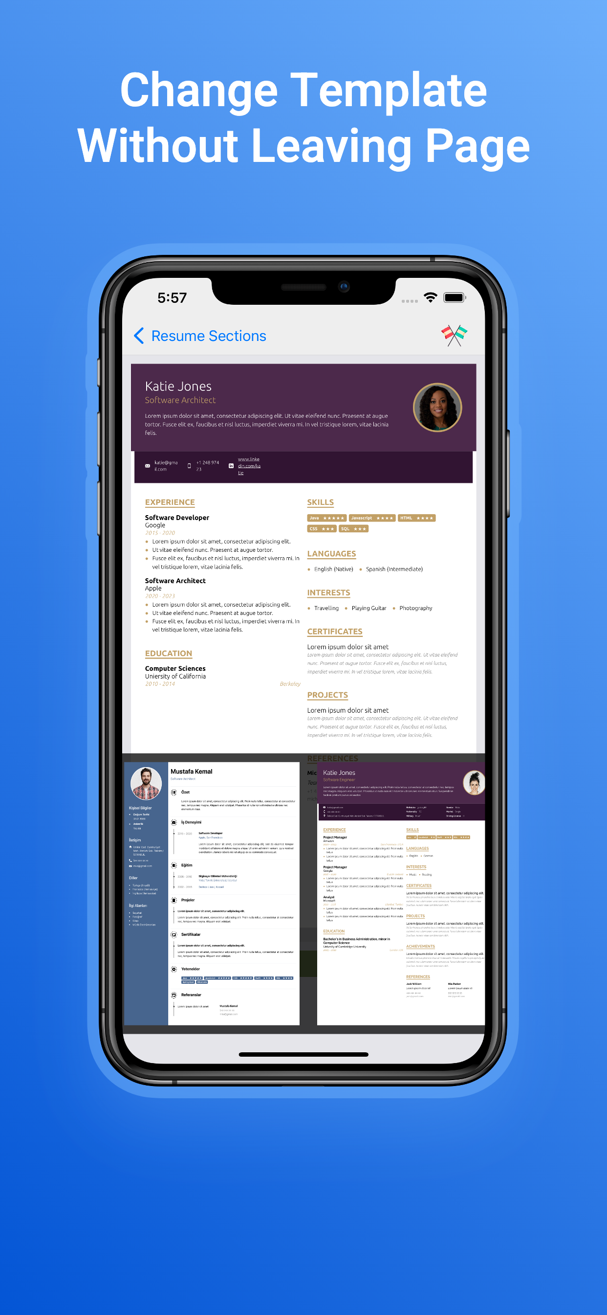 SmartCV-Resume Maker & Builder