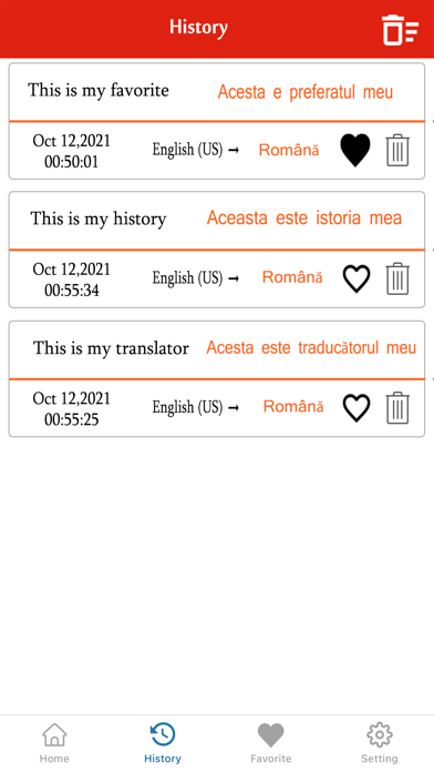 English To Romanian Translate Screenshot