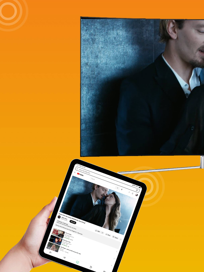 Screen Mirroring Web Cast TV
