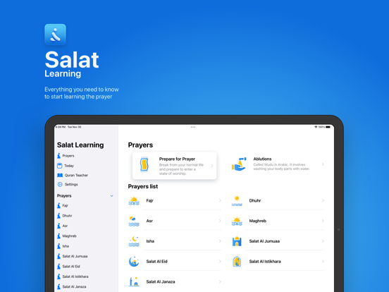 Learn Prayer by Salat Pro iPad app afbeelding 1