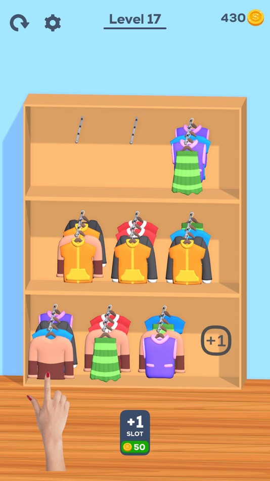#8. Cloth Sorting (iOS) By: Wery Games Limited