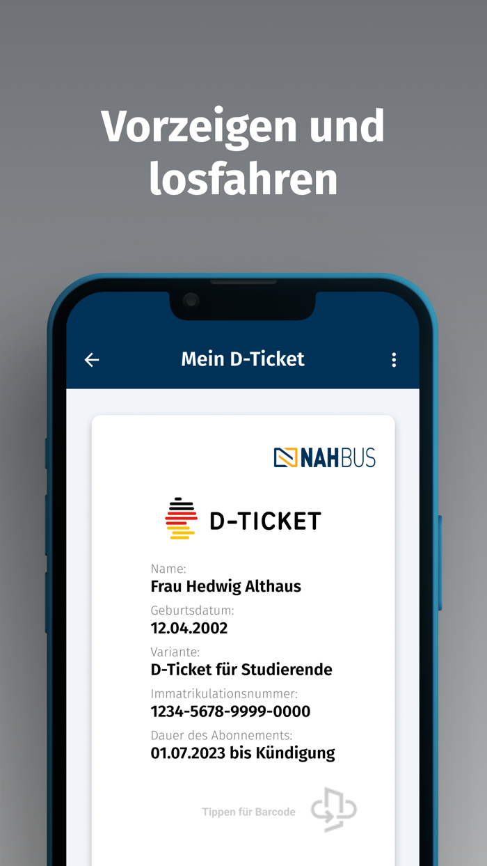 Nahbus Tickets