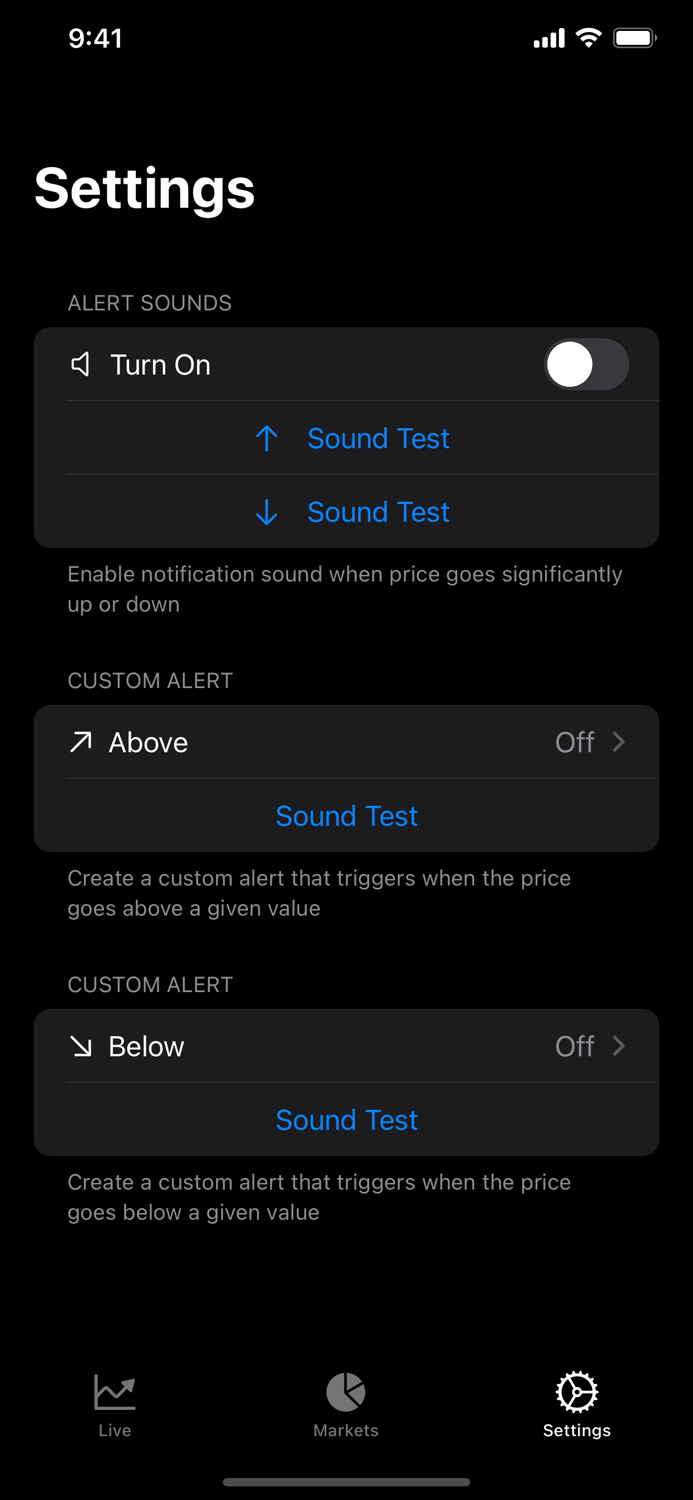 Gold - Live Badge Price