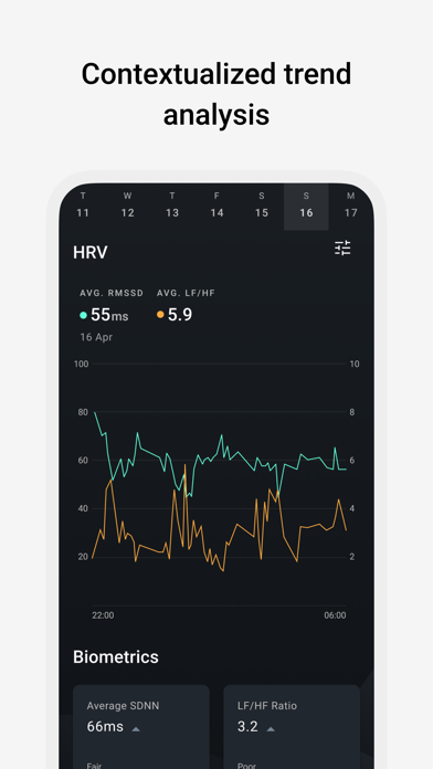 LifeQ Health Screenshot