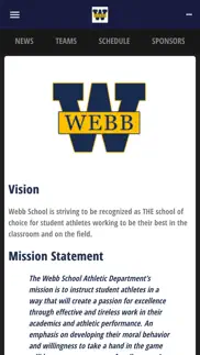 the webb school iphone capturas de pantalla 3