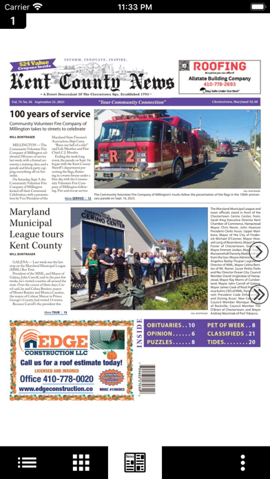 Kent County News Screenshot