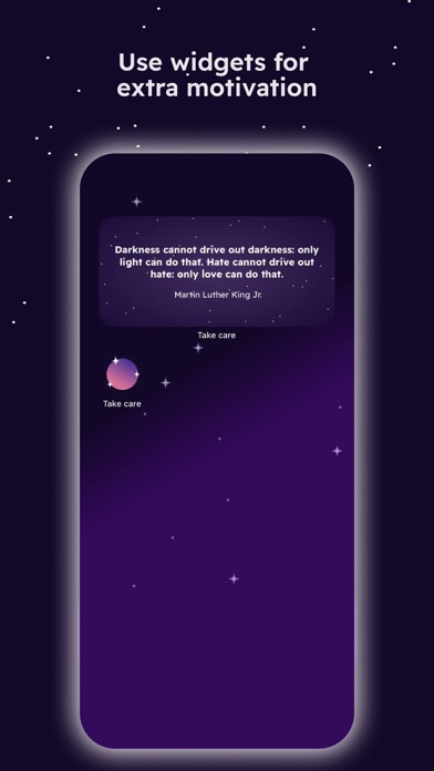 Take care - Daily Inspiration Screenshot