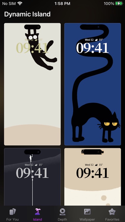 Wallpapers+:Dynamic Island screenshot-3