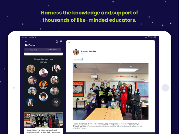 Green Our Planet Garden Portal