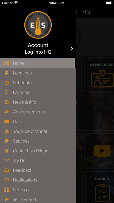 Empire Sportfit Screenshot