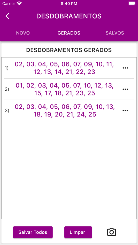 #5. Lotofacil Resultados e + (iOS) 由: Mario Vitor Vicente Fernandes