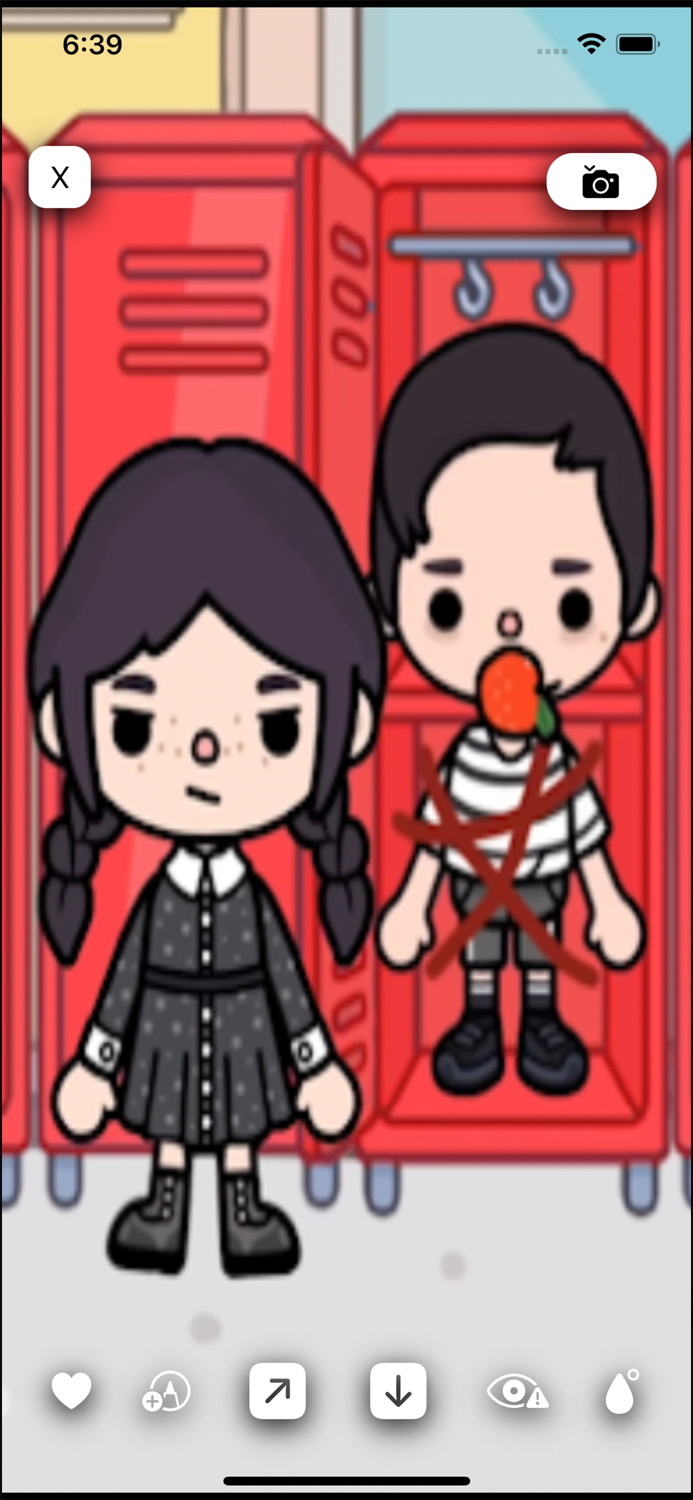 Toca Wednesday Boca Fanart