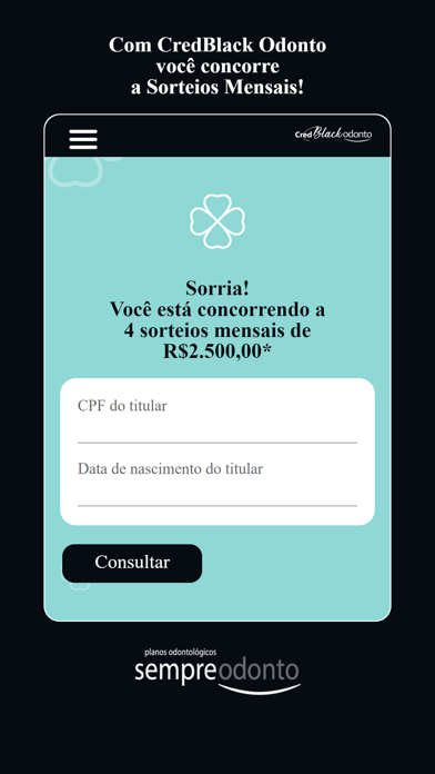 CredBlack Odonto Screenshot