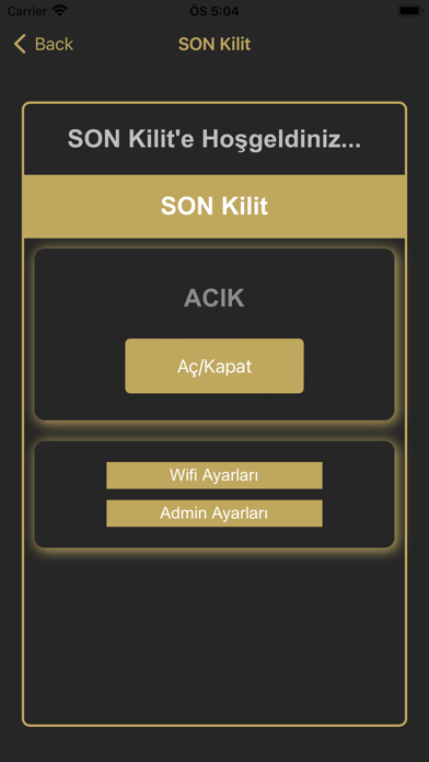 SON Kilit Screenshot