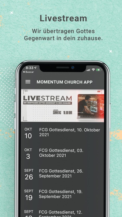 Momentum Church App Screenshot
