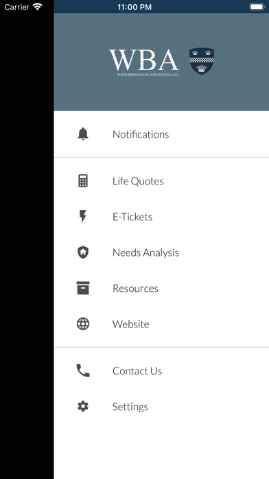 Ward Brokerage Life Quotes Screenshot