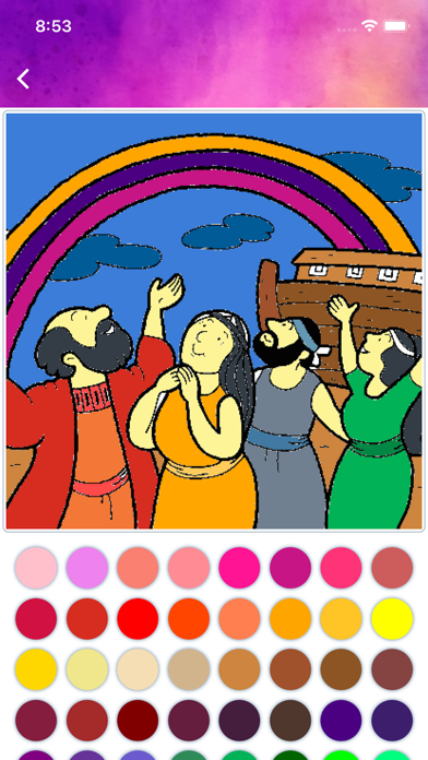 Bible And Coloring Screenshot