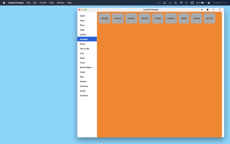 #3. randomThingsX (macOS) 由: devulder jean-paul