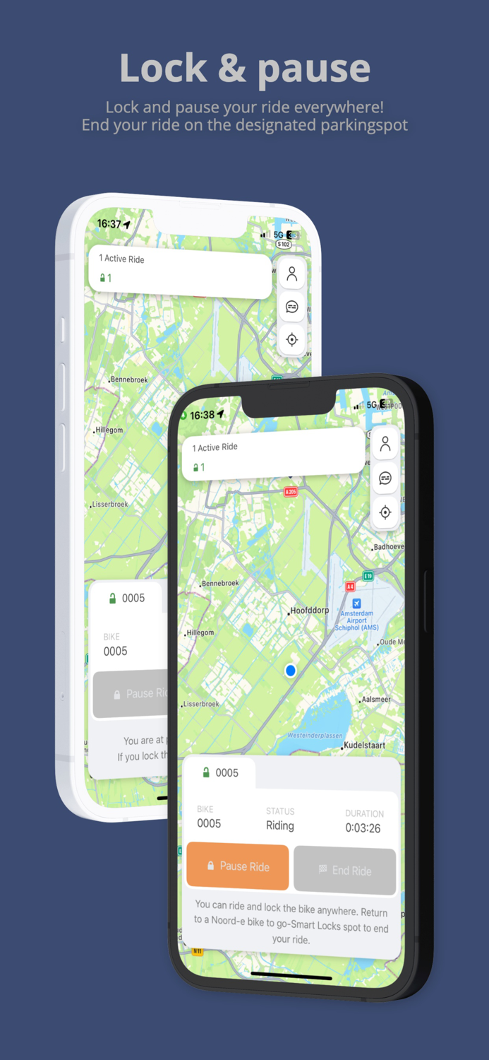 Noord-e bike to go-Smart Locks