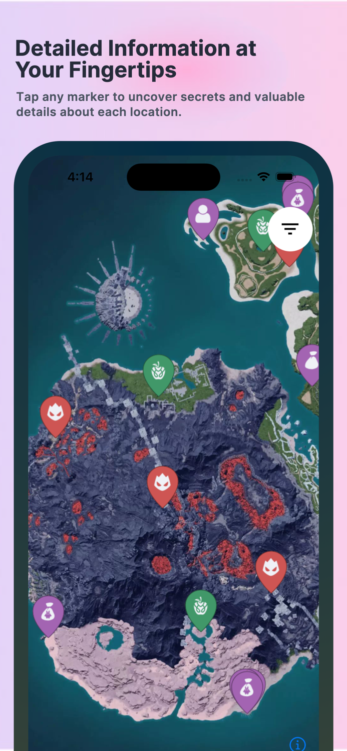 PalMap Find and Explore Pals