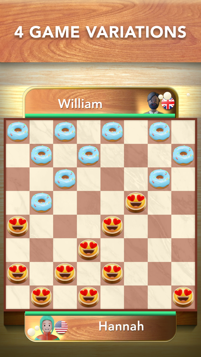 Checkers Online and Offline Game