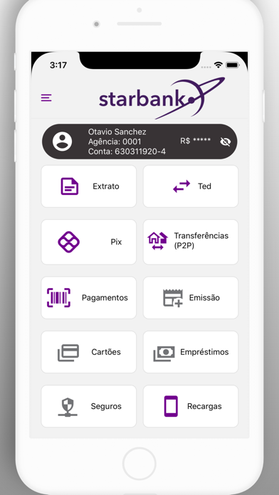 Star Bank App Screenshot