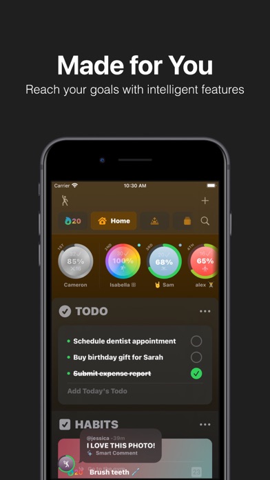 Momentum Stories Screenshot